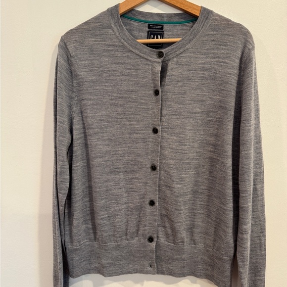 Gap blue space dye Button-Up Women's Sweater - Picture 1 of 7